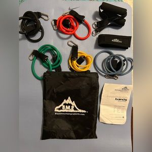 Black Mountain Products Rubber Resistance Band Set